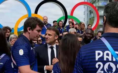 Macron: Francia est� lista para acoger los Juegos de Par�s 2024