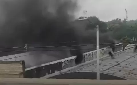 Reportan incendio en zona Bot�nico de Asunci�n