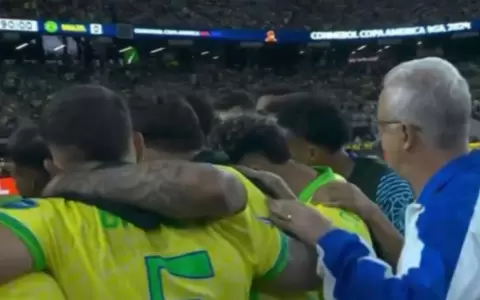 Imagen que recorre el mundo: actitud de jugadores de Brasil con su entrenador antes de los penales