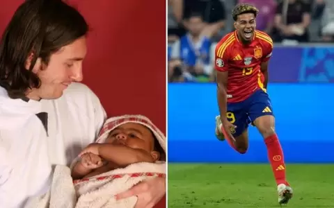 Lamine Yamal habl� sobre las comparaciones con Lionel Messi