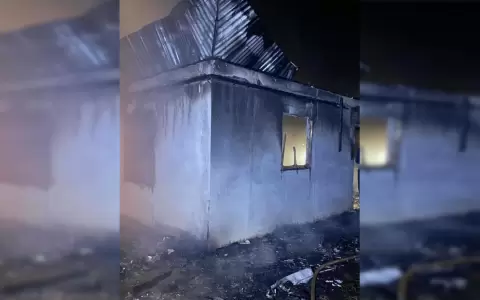 Dos ni�os pierden la vida tras incendio de su vivienda en Campo 9