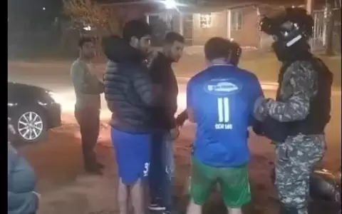 Hombre se enfrent� a golpes con agentes linces