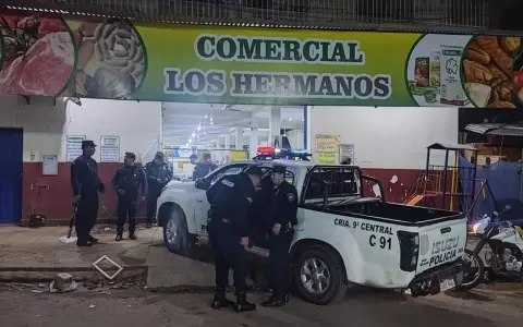 Asalto tipo comando en Limpio: mujer encerr� a ladr�n con sus empleados