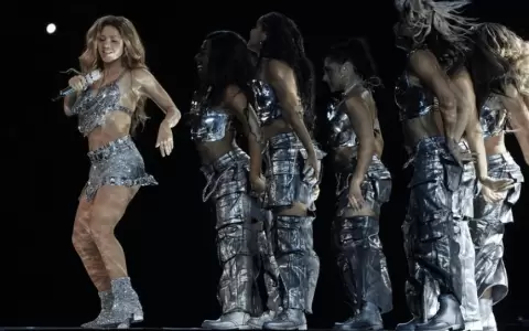 Shakira en la final de la Copa Am�rica
