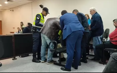 Caso Sol Ch�vez: padre de la v�ctima muestra su impotencia en plena sala de juicios