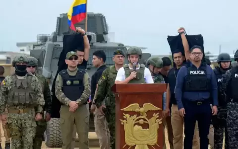 Daniel Noboa a las mafias: "Tienen las horas contadas"