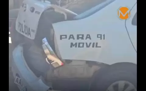 Alcoholizado al volante choc� contra la �nica patrullera que cubr�a Piray�