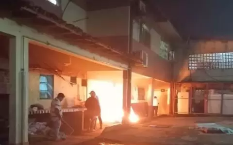 Aprehenden a un hombre que habr�a provocado incendio en el predio del Hospital de CDE