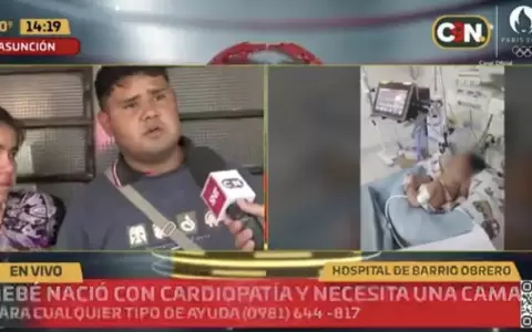 Hospital Barrio Obrero: beb� naci� con cardiopat�a y necesita un especialista urgente