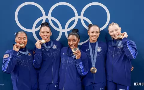 Biles se convierte en la gimnasta estadounidense con m�s medallas