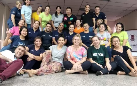Clausura del taller did�ctico "A trav�s del arte" del ISBA
