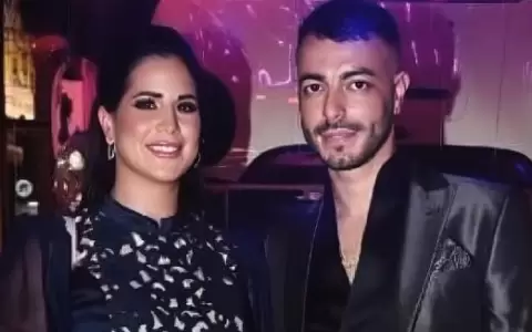 Gianina Garc�a Troche junto a Sebasti�n Marset.