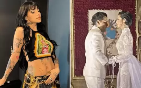 As� reapareci� Cazzu con su hija Inti justo cuando Christian Nodal y �ngela Aguilar se casaban