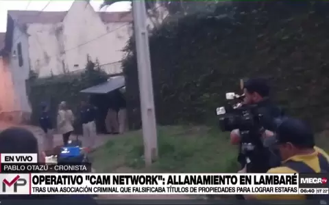 Operativo �Scam Network�: buscan eliminar red que falsifica documentos para estafar
