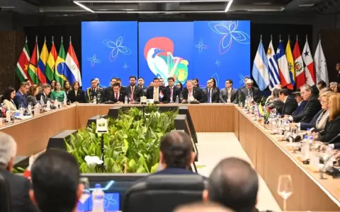 Tras cumbre, presidentes dicen que crimen organizado amenaza la estabilidad democr�tica