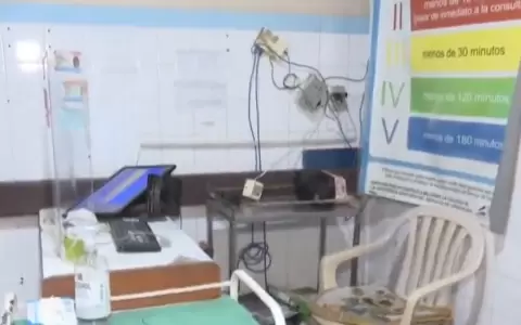 Hombre violento destruy� equipos y agredi� a funcionarios de un hospital