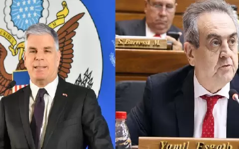 Yamil Esgaib al embajador de EE. UU. Marc Ostfield: "Tiene que ser m�s hombre"