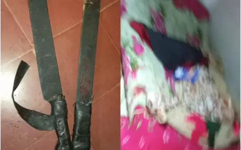 Hombre asesin� con machete a su propio hermano mientras dorm�a
