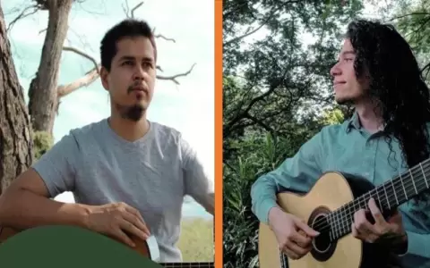 David Valdez y Diego Sol�s en Casa Bicentenario de la M�sica