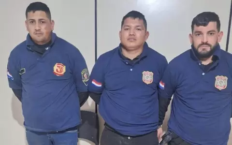 Detienen a delincuentes que asaltaban con remeras de la Polic�a Nacional