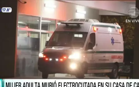 Mujer muere electrocutada en Capiat�