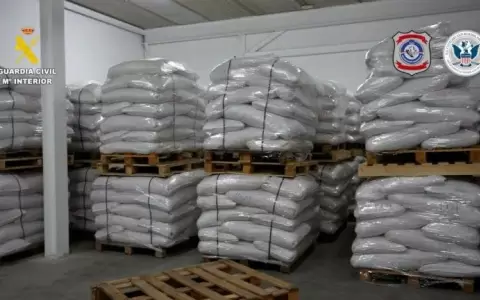 Incautan cuatro toneladas de coca�na en Barcelona que sali� de Paraguay