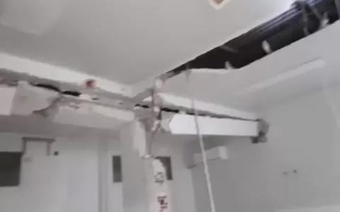 Se desplom� parte del techo en hospital de Hernandarias