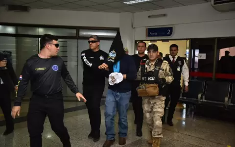 T�o Rico ya se encuentra en una celda de m�xima seguridad en la penitenciar�a de Minga Guaz�