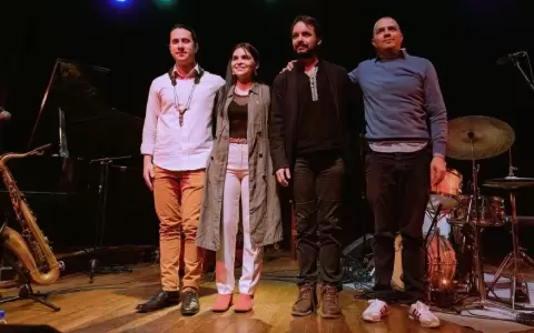Joaju Cuarteto en el ciclo "Jazz al patio" del Salazar
