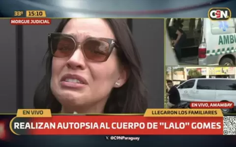 "'Matale en la cabeza' dec�an los polic�as", declara hija de Lalo Gomes en la morgue
