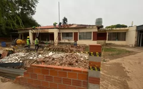 Inician refacci�n del Hospital Regional de Mariscal Estigarribia