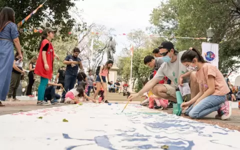 �Los ni�os se apoderan de la calle Palma!