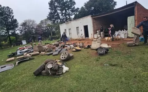 Allanan desarmadero supuestamente clandestino e incautan autopartes