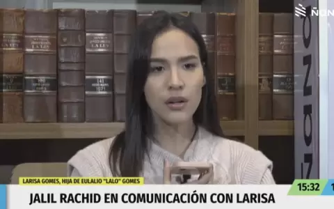 Ins�lita llamada en vivo revela nexo entre Rachid y familia Gomes