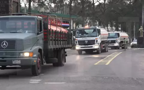 Env�an otros 405.000 litros de agua potable para comunidades del Chaco