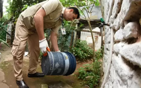 Minga ambiental hall� m�s de 1.000 criaderos de mosquitos el barrio San Vicente