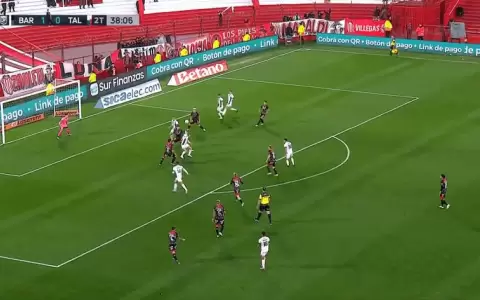 Mat�as Galarza rescata a Talleres mediante un golazo de chilena