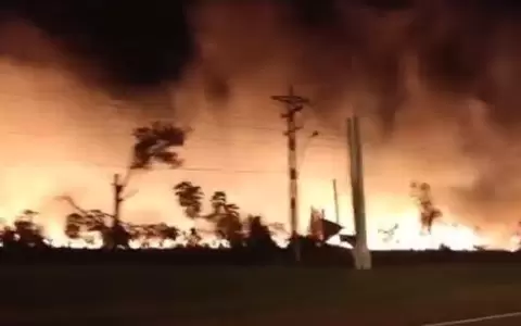 �Urgente! Quema de pastizales desencadena incendio incontrolable en Guair�