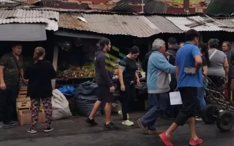 Reportan derrumbe en el Mercado 4