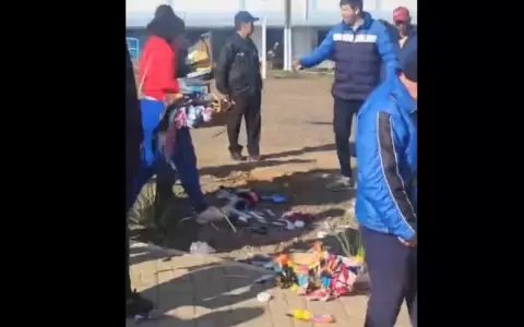 Villarrica: denuncian que uniformada pate� mercader�as de una vendedora ambulante