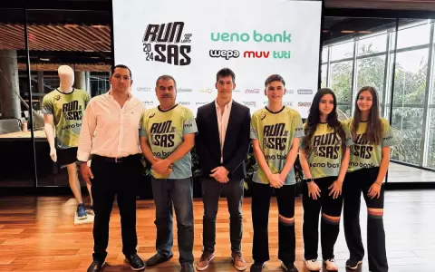 Compromiso con el deporte: se llega ueno bank RUN SAS 2024