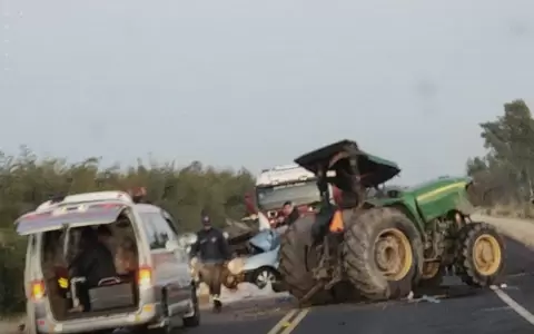Reportan grave accidente sobre la ruta PY04