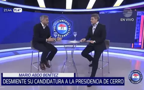 Mario Abdo desminti� candidatura a la presidencia de Cerro Porte�o