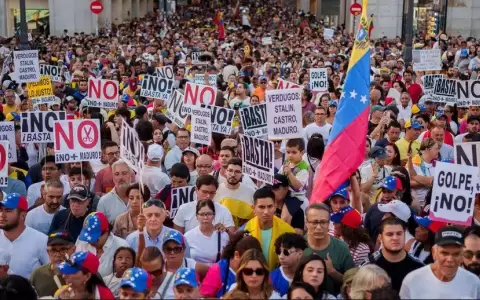 Miles en ciudades de todo el mundo pidieron "libertad" para Venezuela