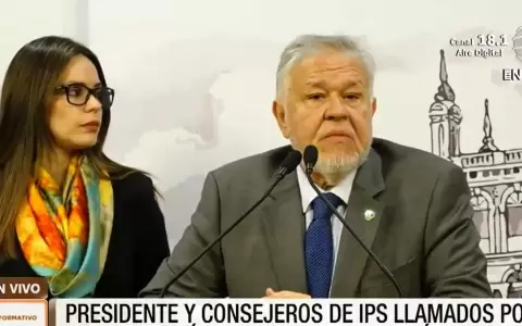 Presidente del IPS tras reuni�n con Pe�a: "Fe de vida de jubilados se establece por ley"