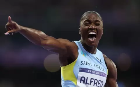 Sorpresa en Par�s 2024: Julien Alfred gan� el oro en los 100 metros