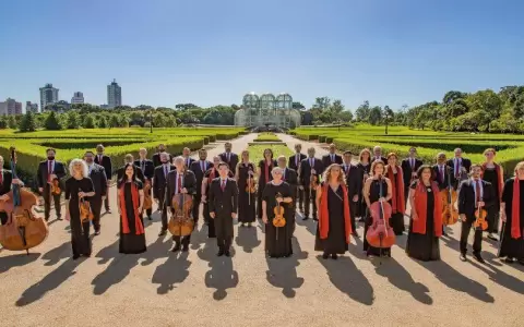 Concierto de la Camerata Antiqua de Curitiba en el Teatro Tom Jobim