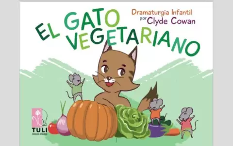 Libro infantil "El gato vegetariano" se lanzar� con interpretaci�n teatral