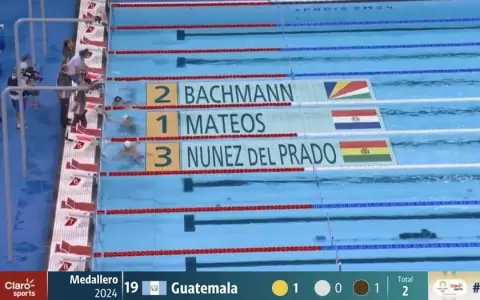 Matheo Mateos gana su heat en debut ol�mpico