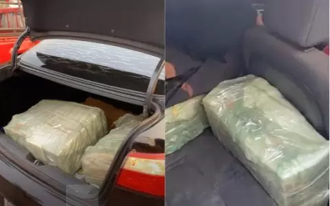 Incautaron gran carga de marihuana transportada en un veh�culo en Encarnaci�n